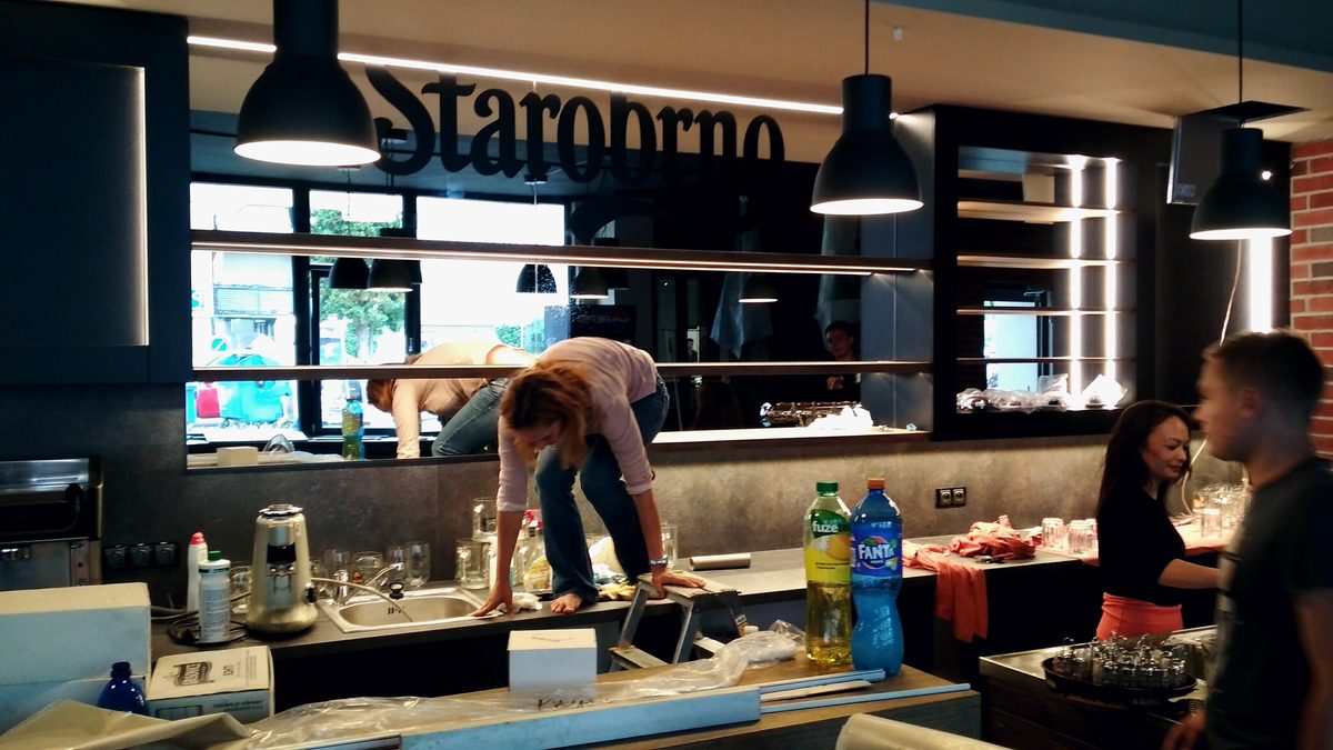 Portoriko, Značení restaurace a rum baru