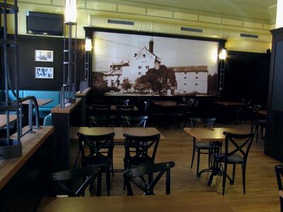 Šalanda, Interiér restaurace